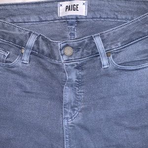PAIGE | Size 30 | Verdugo Ankle | Slate Blue